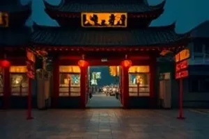 《雪线以北》雪原远景，孤屋与车辙延伸向天际
