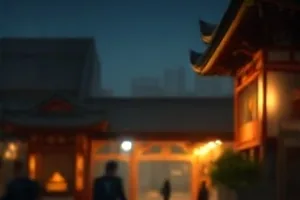 《玻璃雨季》雨滴沿玻璃滑落，室内人物侧影朦胧