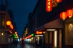 《雾港证词》雨夜码头剧照，人物在集装箱间回望